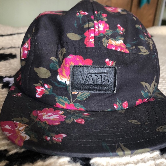 vans floral cap